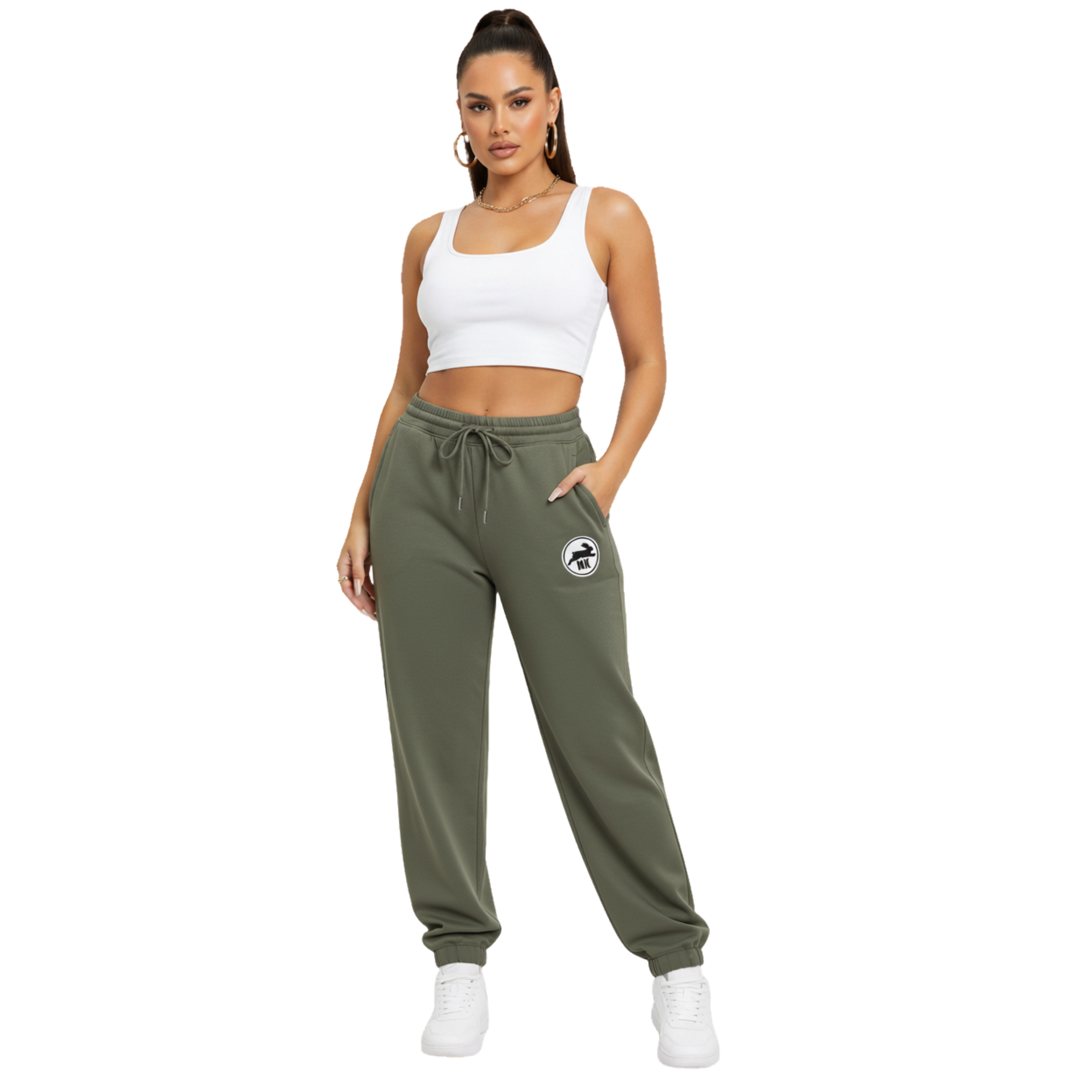MK JOGGERS embroidery