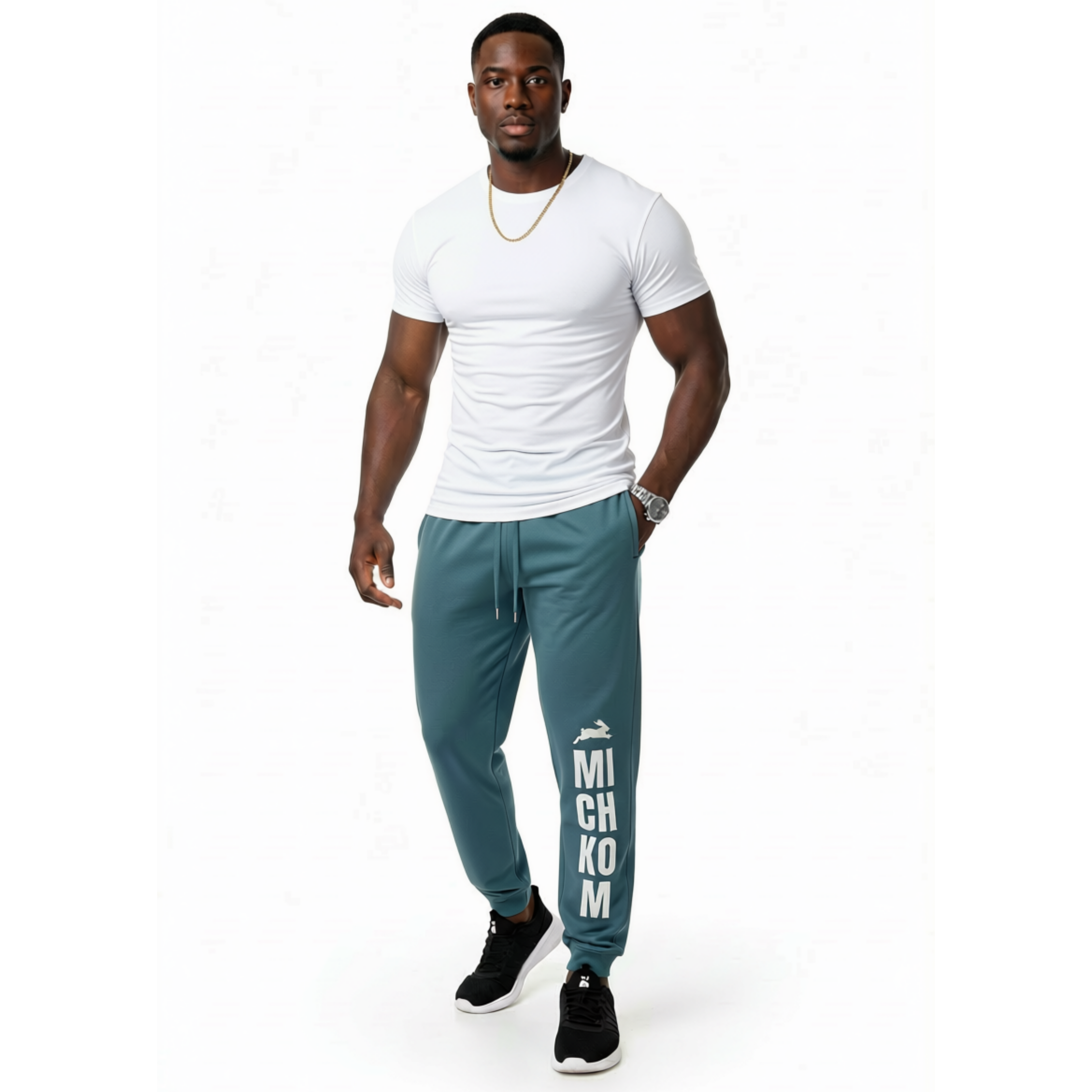 MICHKOM JOGGERS LETTERS