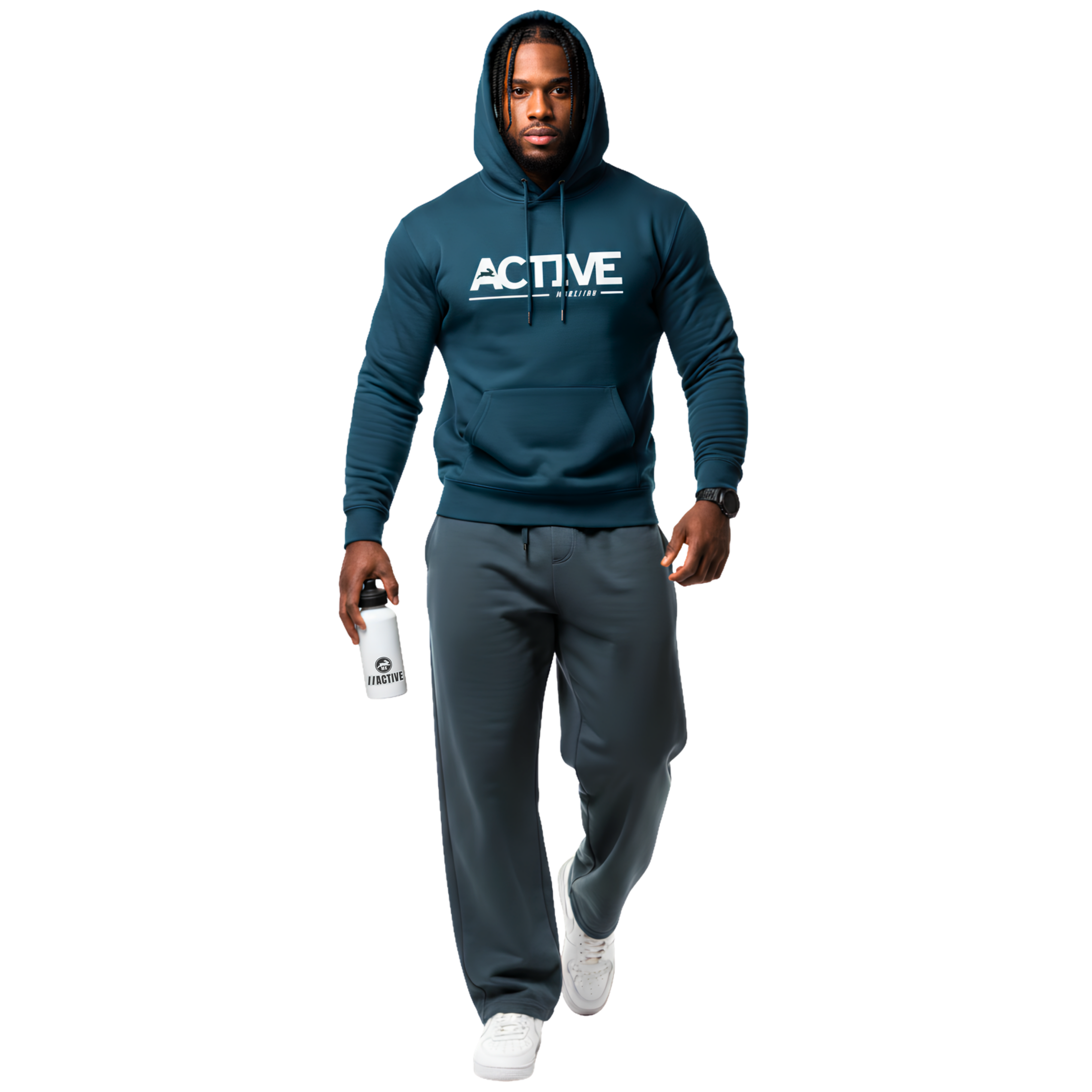 Active Mode On Hoodie