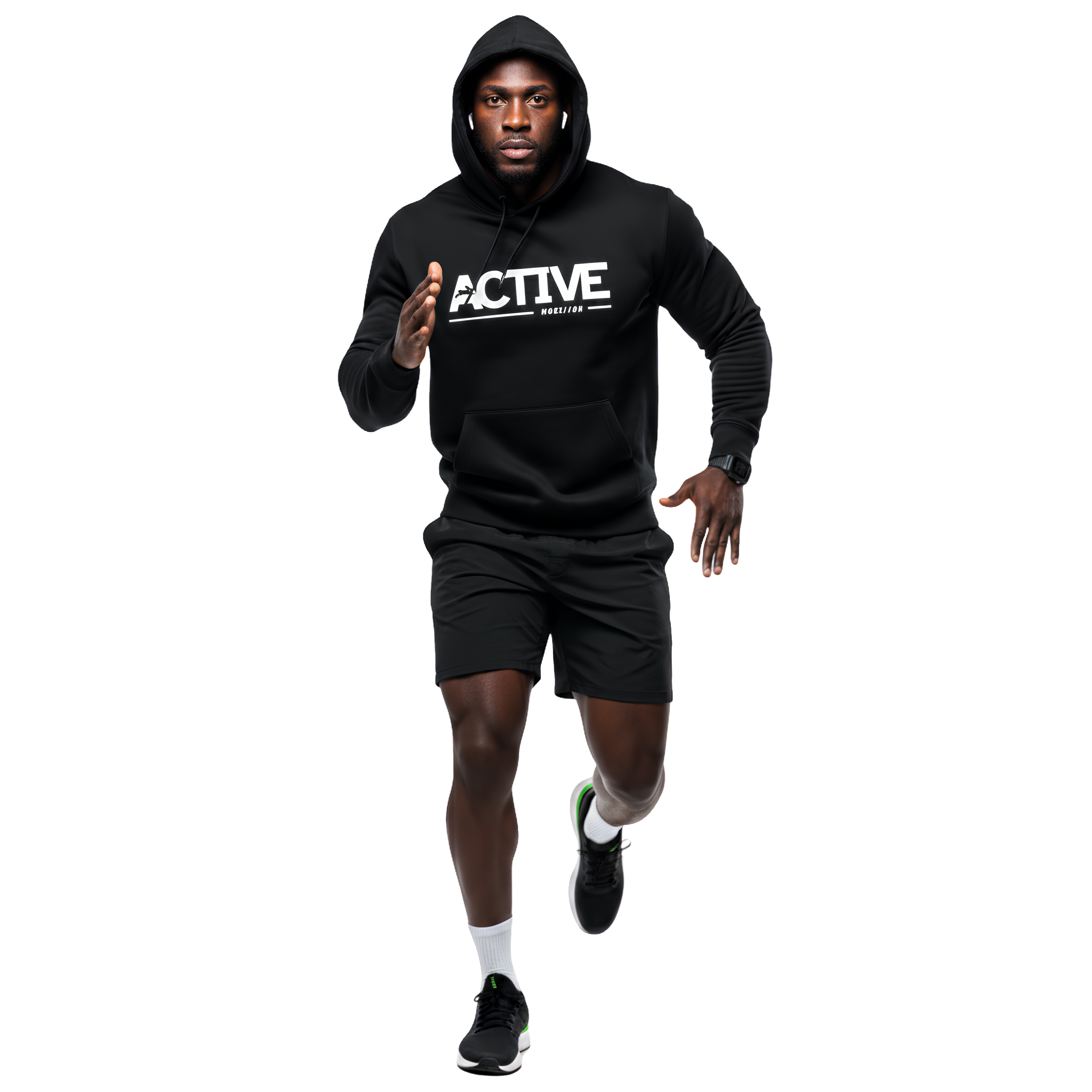 Active Mode On Hoodie