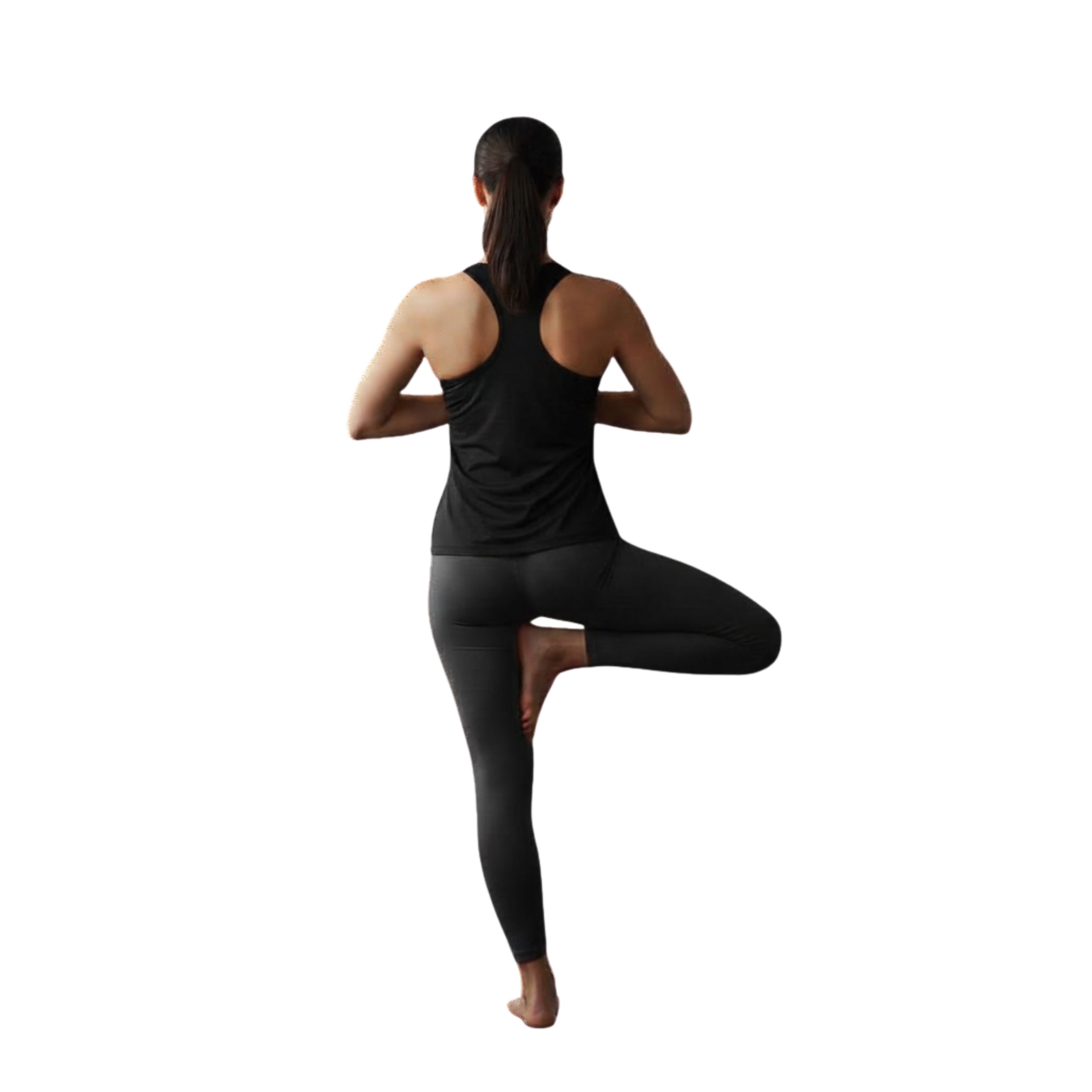 Women’s TriDri Recycled Performance Slim Racerback Vest active vest black