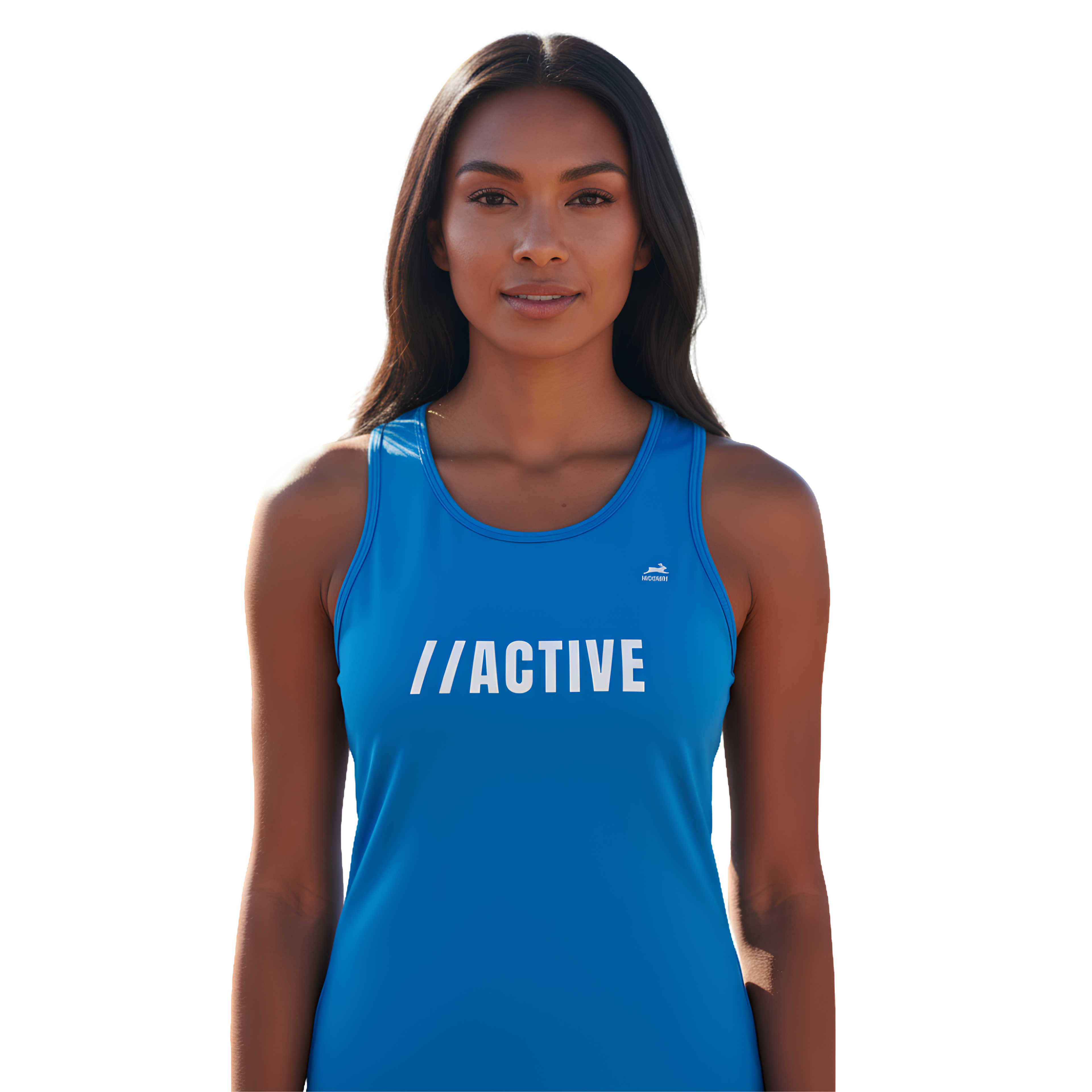Women’s TriDri Recycled Performance Slim Racerback Vest active vest black